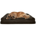 Brown Plush Bolster F35319