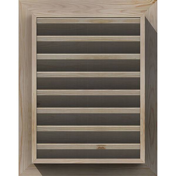 Unfinished Vertical Gable Vent O942820