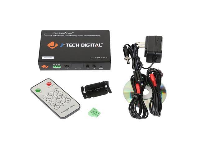 HDMI Extender Encoder and Decoder Over Ethernet Cat6 F12264
