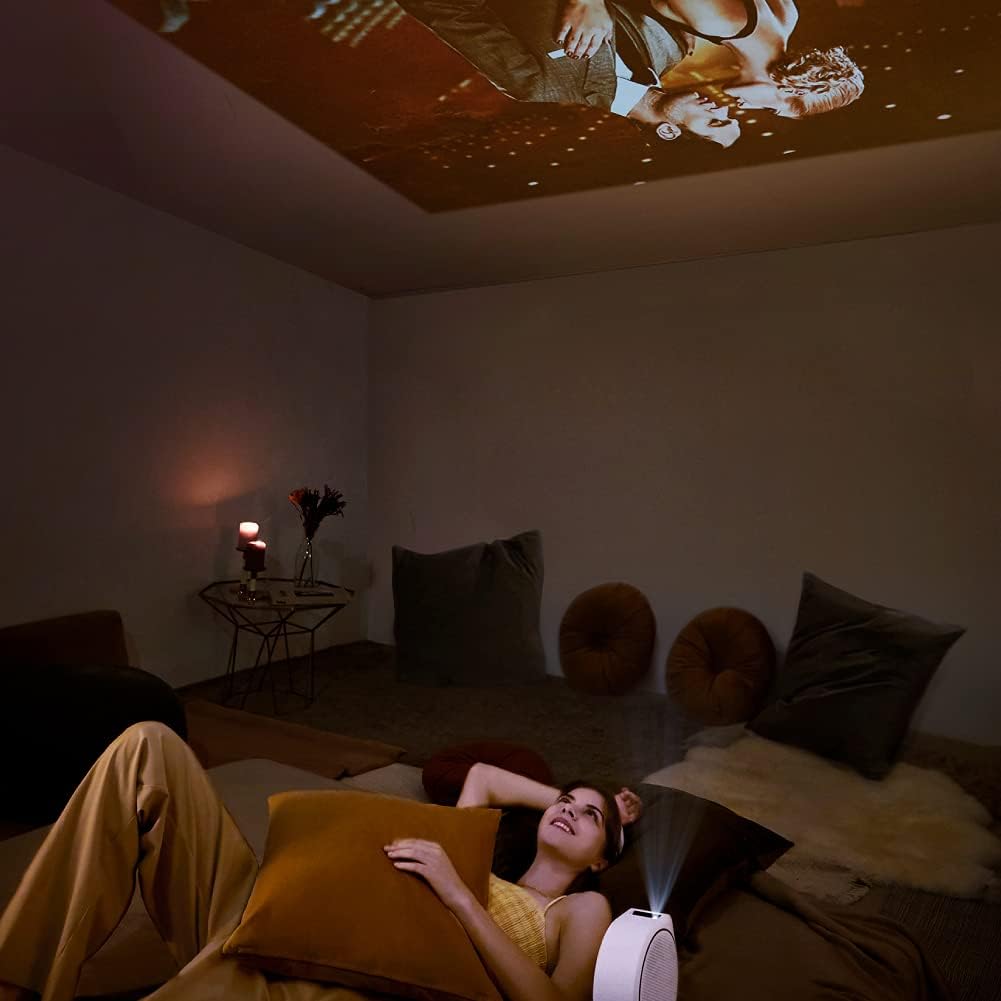 Portable Smart Projector with Bluetooth Speaker M578