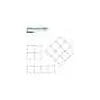 Commercial Laminate Top Collaborative Desk 42x42" Gray V722