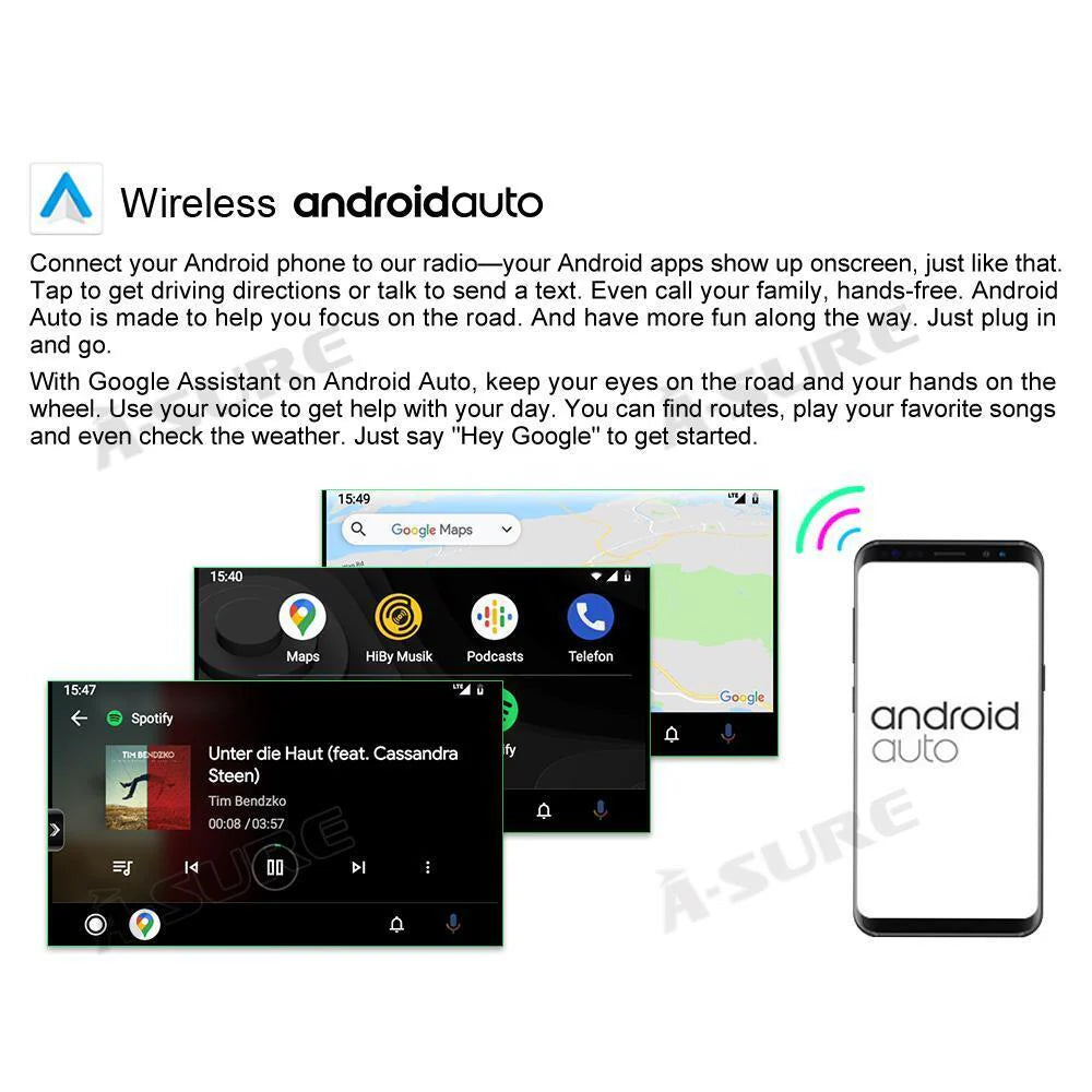 Android 10 Car Stereo Radio Navi A34583