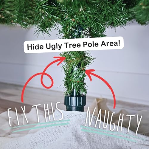 Faux Brown Bark Tree Skirt K38257