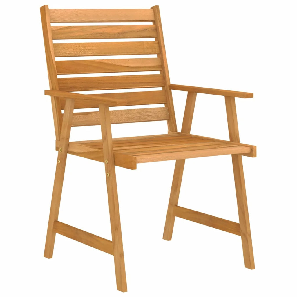 5 Piece Acacia Wood Patio Dining Set A209746