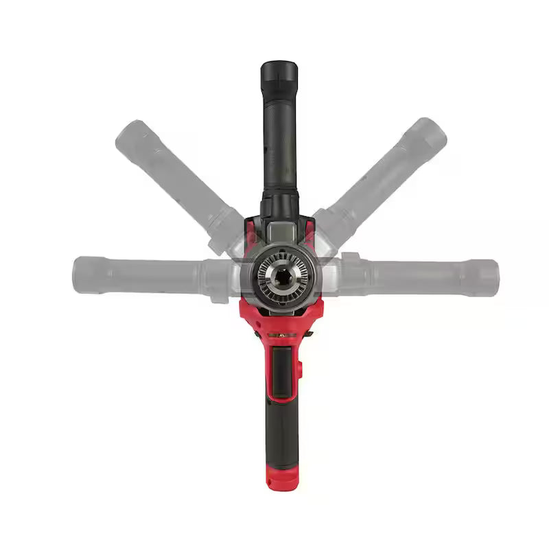 18V Lithium-Ion Brushless Cordless Drywall Screw Gun Kit with Mud Mixer Y6409