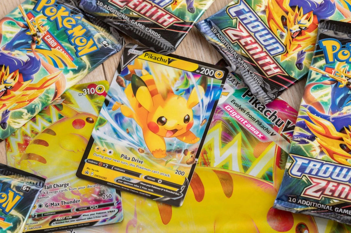 Pokemon Trading Card Game 7 Booster Packs X761889