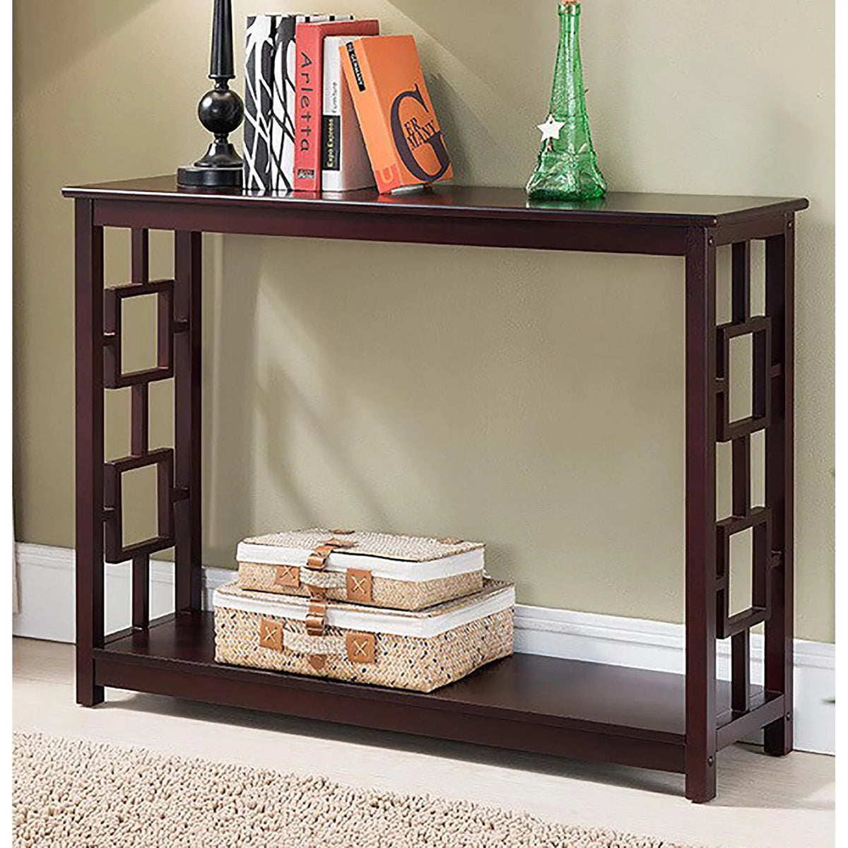 Console Table Dark Cherry Y36954