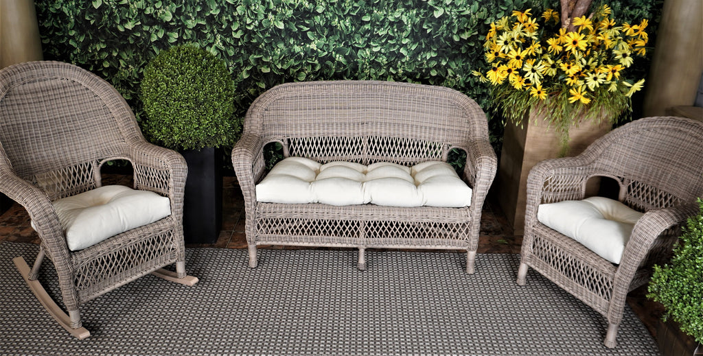 Taupe Brown 3 Piece Cushion Set Y7160