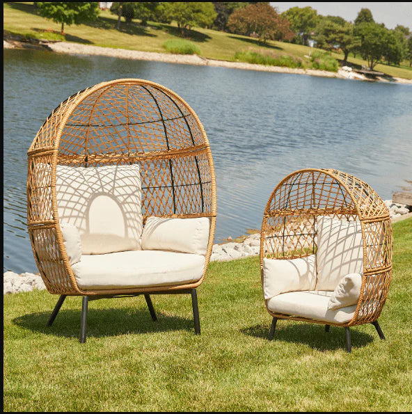 Outdoor Wicker Kid's Egg Chair F9990