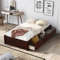 Solid Wood Platform Storage Bed with 3 Drawers O5434