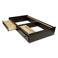 Solid Wood Twin Size Storage Bed with Drawers I51243