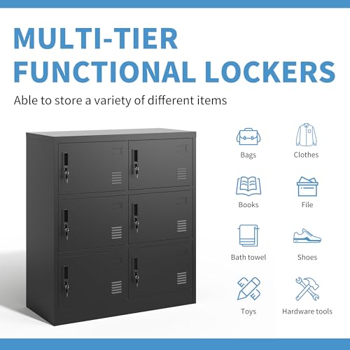 9 Door Metal Storage Locker with Locks R678