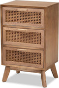 26-Inch High 3-Drawer Nightstand D655