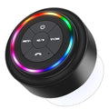 Bluetooth Shower Speaker with Suction Cup, IP67 Waterproof Speaker with LED Light B140077