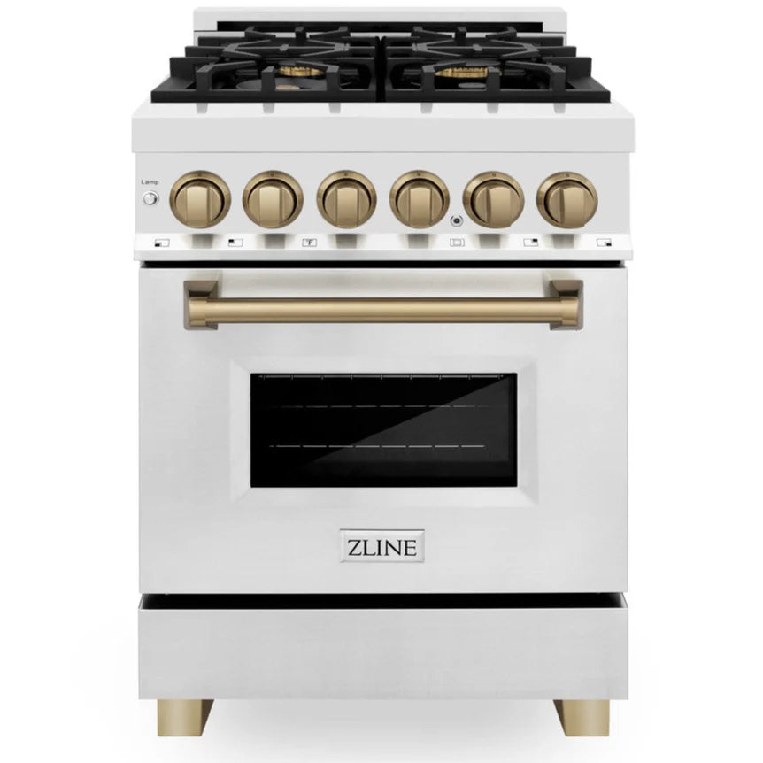 24 2.8 cu. ft. Dual Fuel Range Stainless Steel E2499