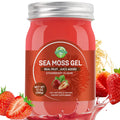 Organic Raw Sea Moss Gel Strawberry 12oz X9218