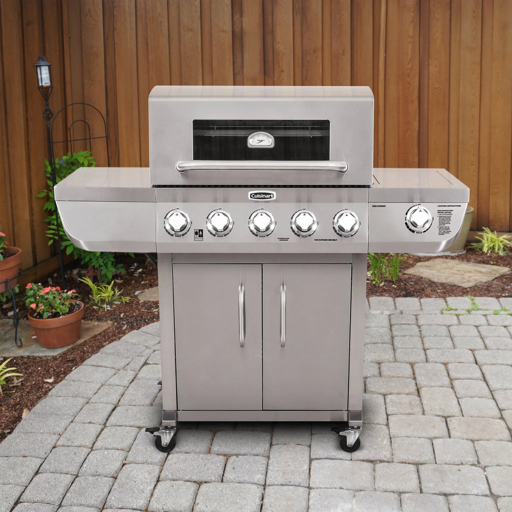 5-Burner Dual Fuel Gas Grill O887162