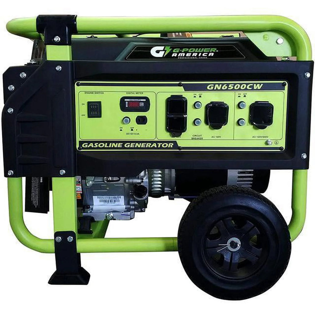6500/5300-Watt Gasoline Portable Generator M124