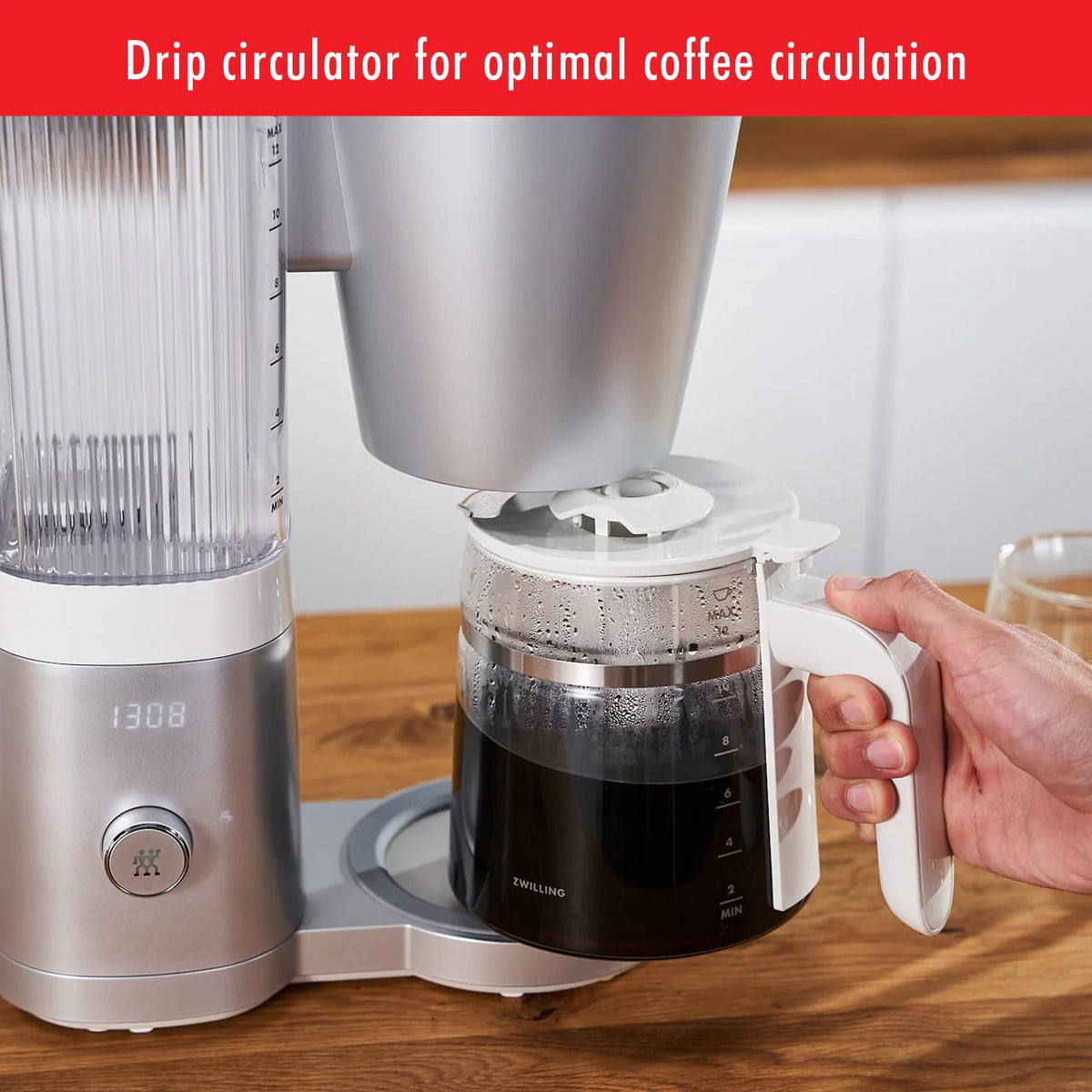Glass Drip Coffee Maker 12 Cup J459098