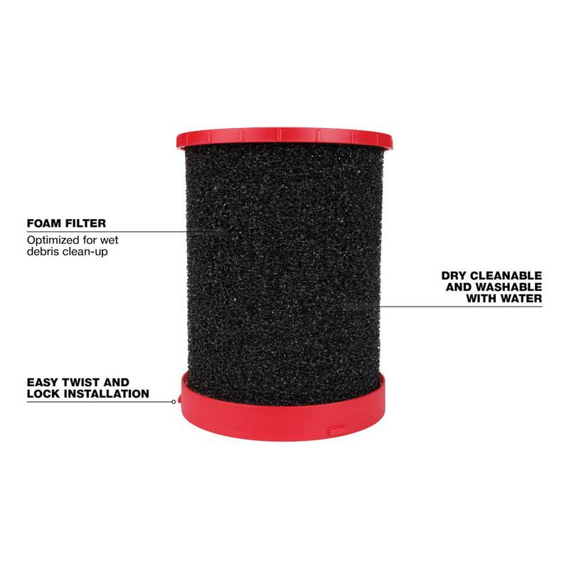 9 Gal. Cordless Wet/Dry Shop Vacuum Kit with Filter W25527