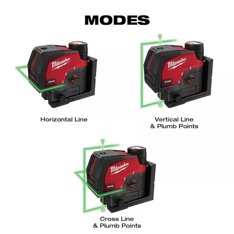 12-Volt Cordless Green Laser Level with Battery and Charger A158051
