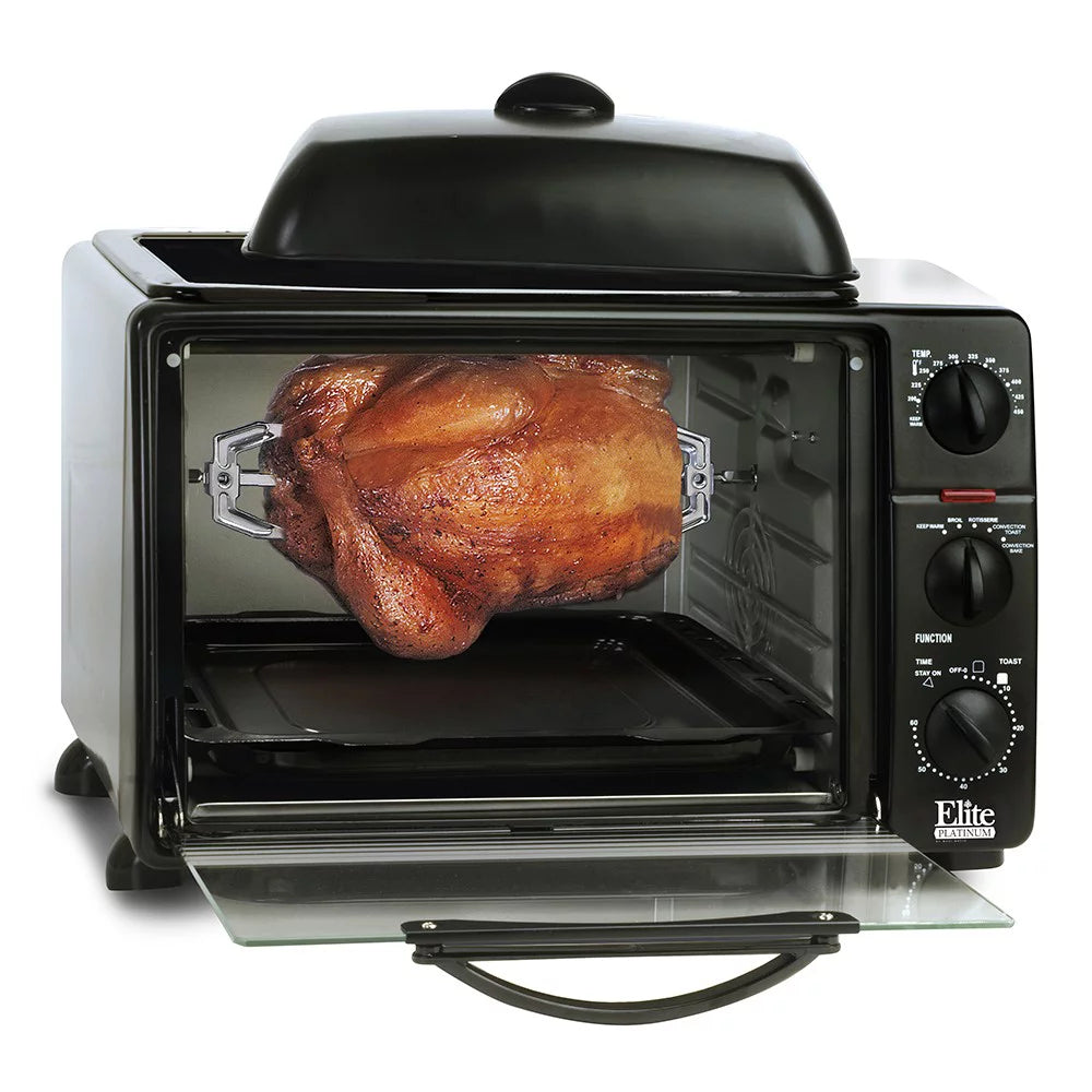 8-Multifunction Countertop Toaster Oven Broiler with Convection A355230