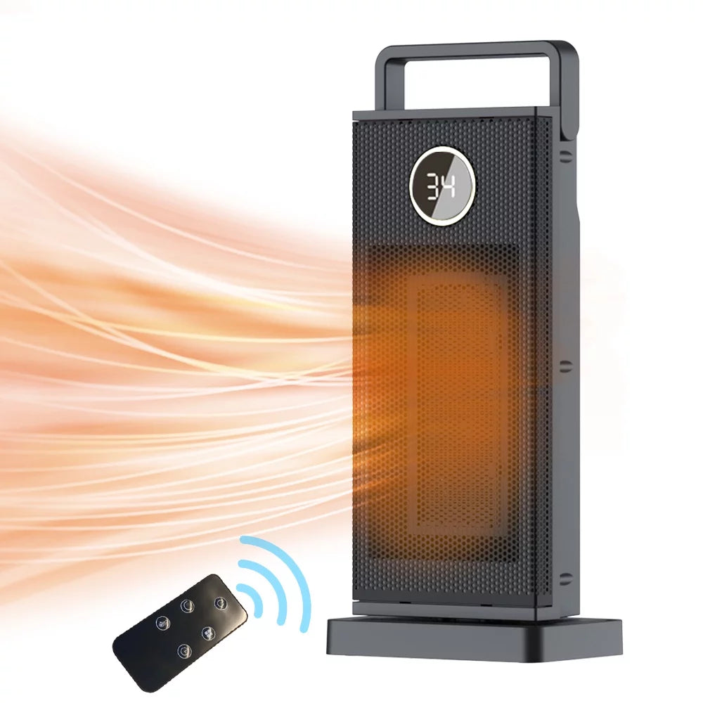 2000W PTC Ceramic Portable Space Heater with Remote P4828