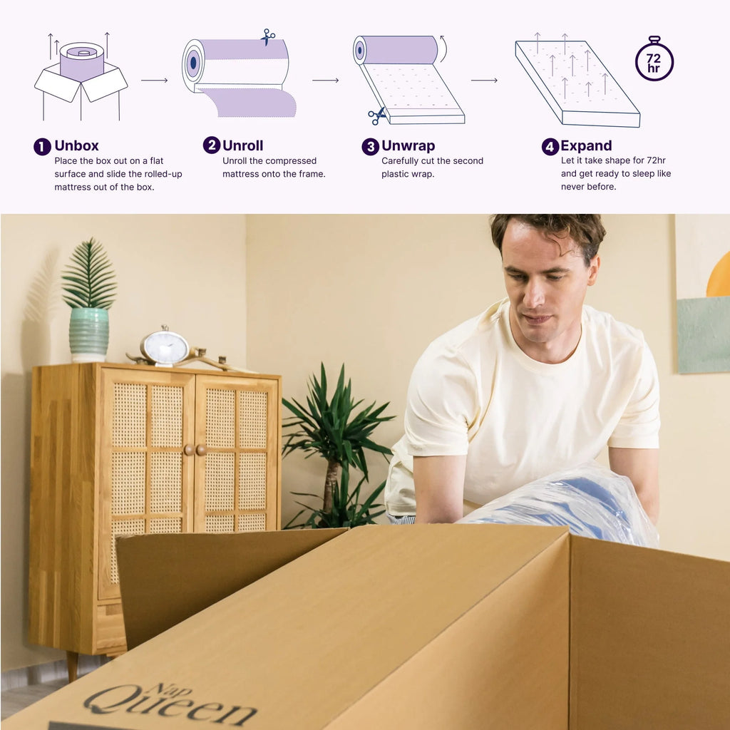 King Size Hybrid Memory Foam Pocket Spring Mattress J532711