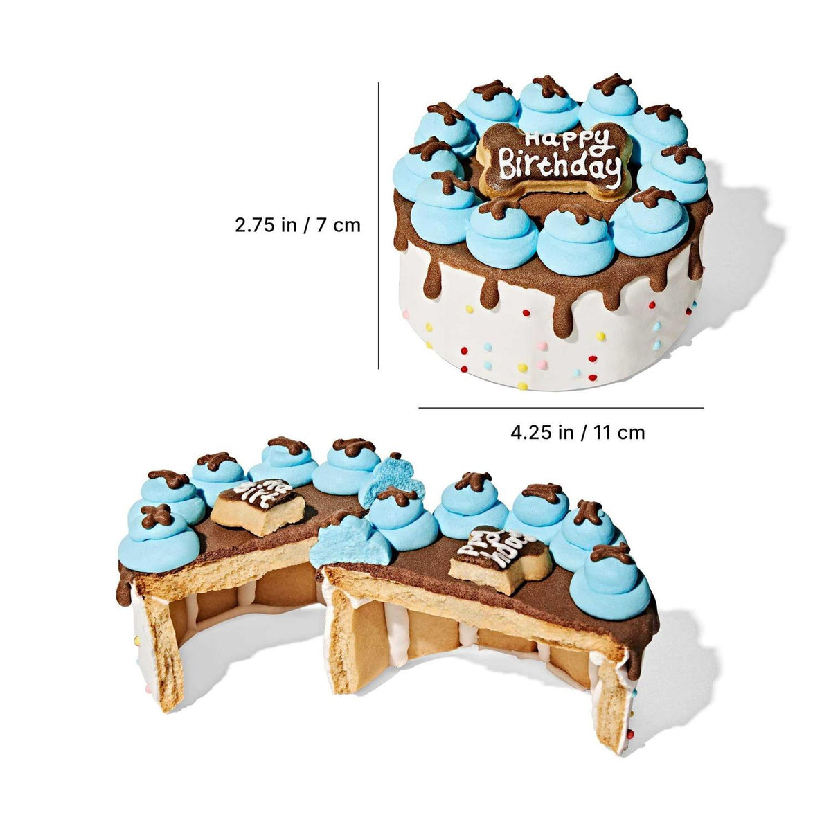 Dog Birthday Cookie Cake Y48333