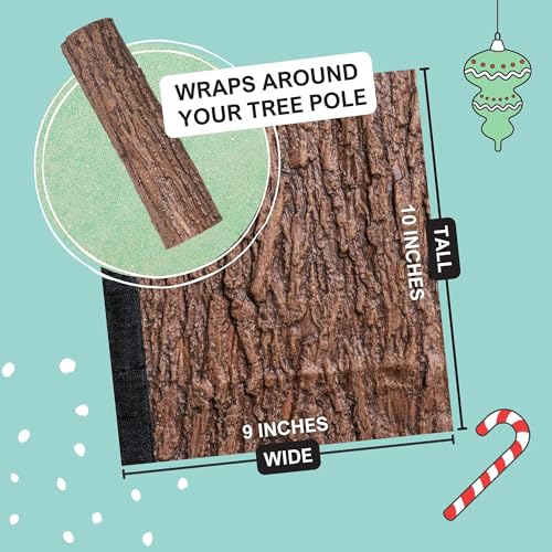 Faux Brown Bark Tree Skirt K38257