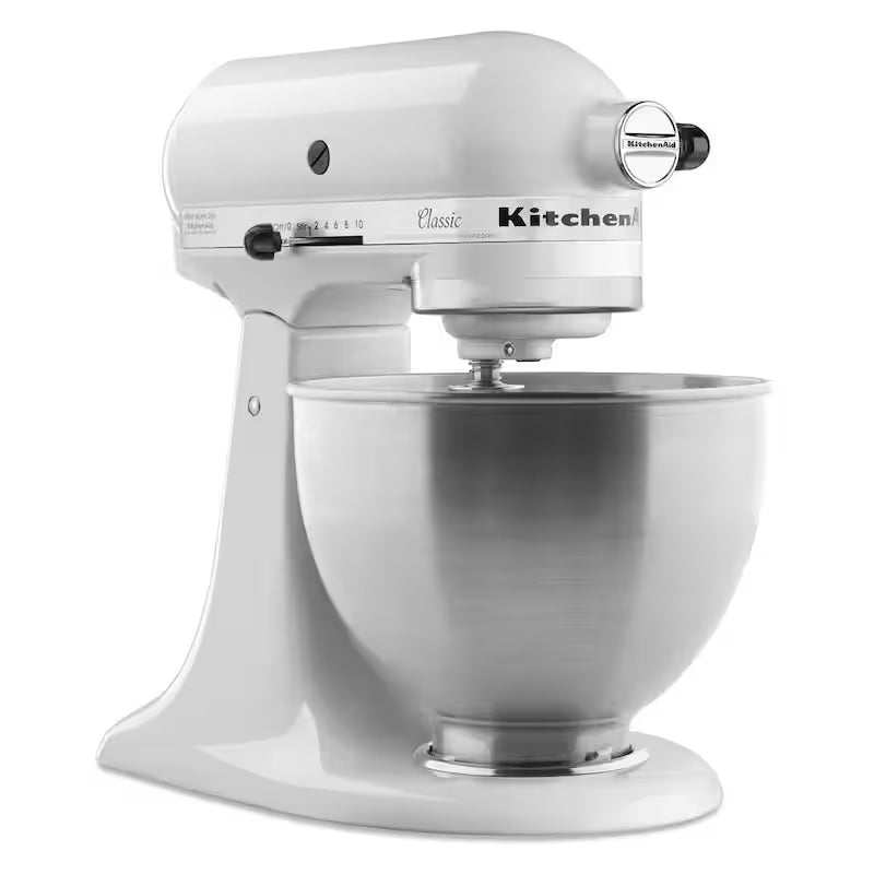 4.5 Qt. 10-Speed White Tilt-Head Stand Mixer T4110