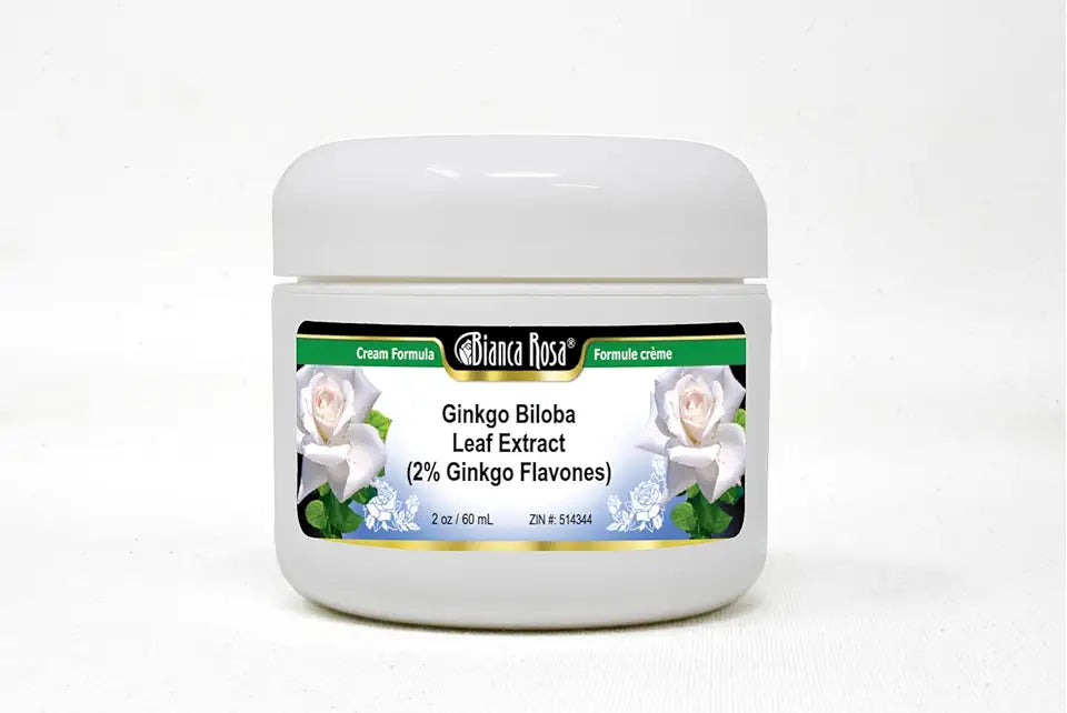 Ginkgo Biloba Leaf Extract Cream 2 oz 3 Pack D406