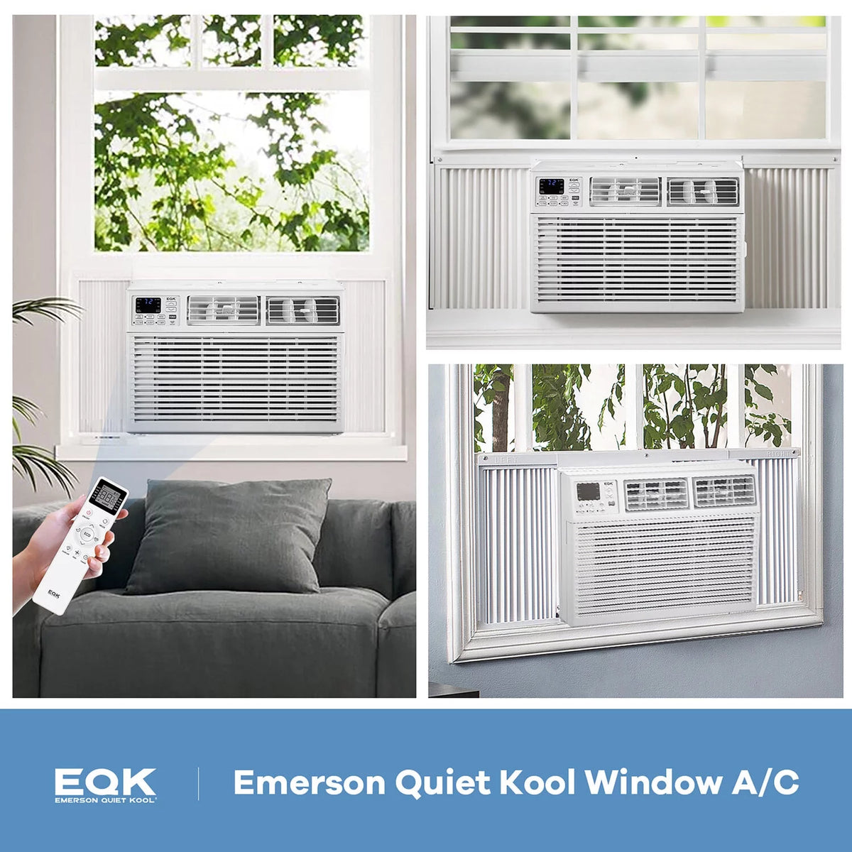 15,000 BTU 115-Volt Wi-Fi Window Air Conditioner K855405