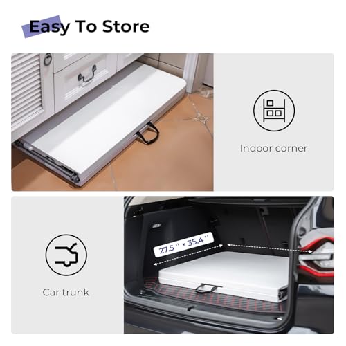 6ft Heavy Duty Plastic Folding Table I628