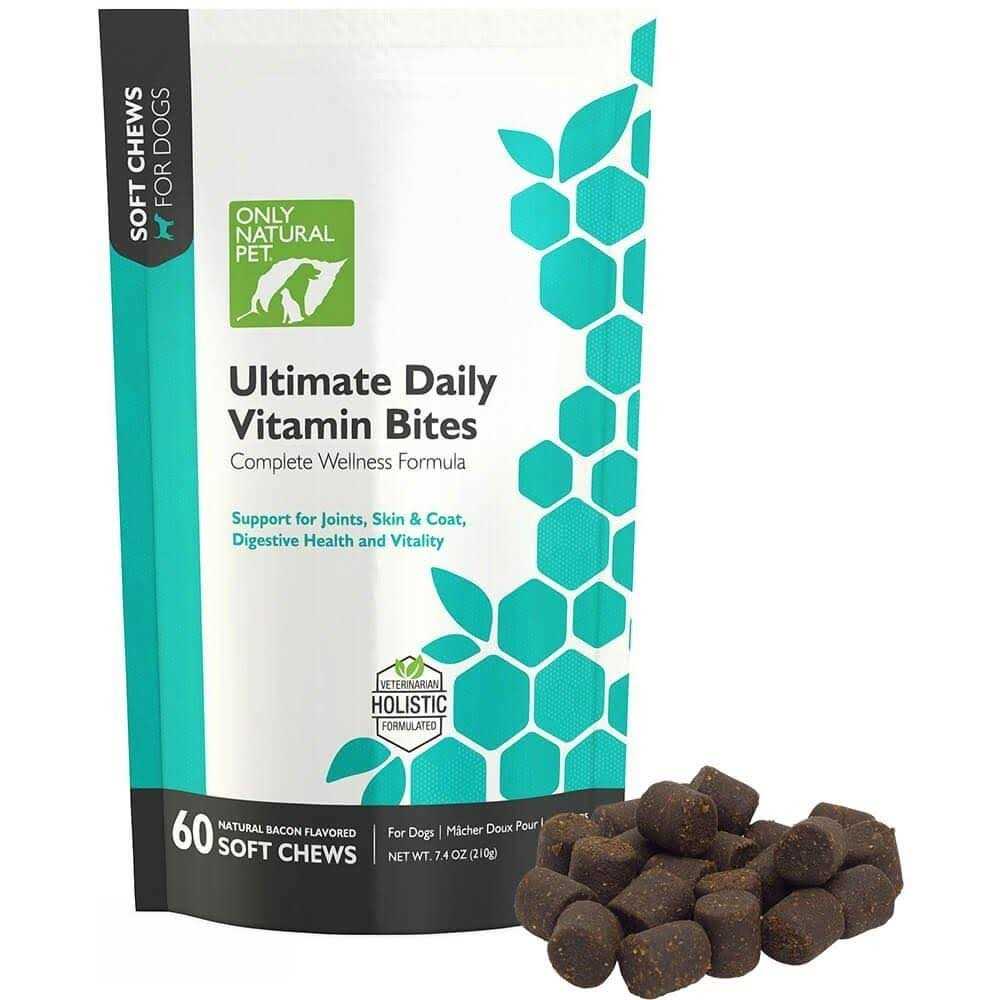 Natural Dog Vitamin Chews 60 Chews J279