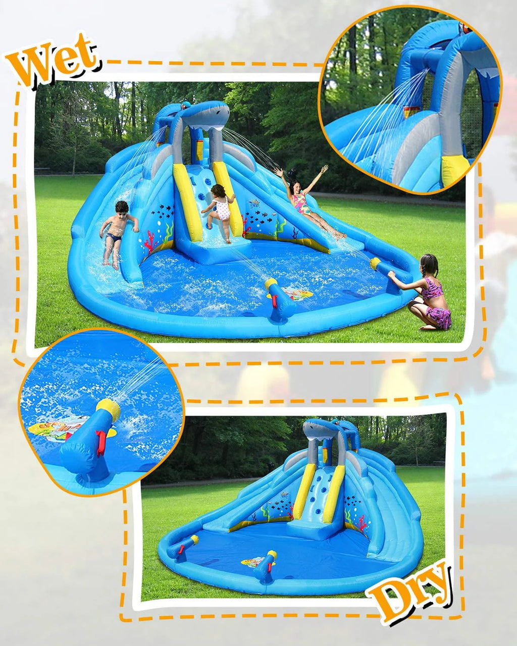 Inflatable Water Slide I549