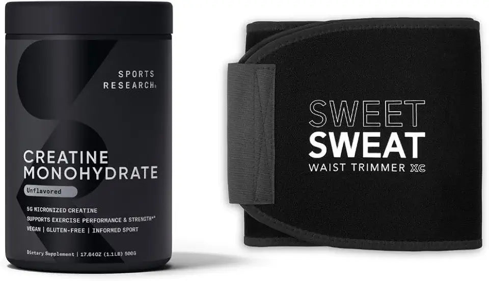 Creatine Monohydrate and Waist Trimmer (Small) O656427