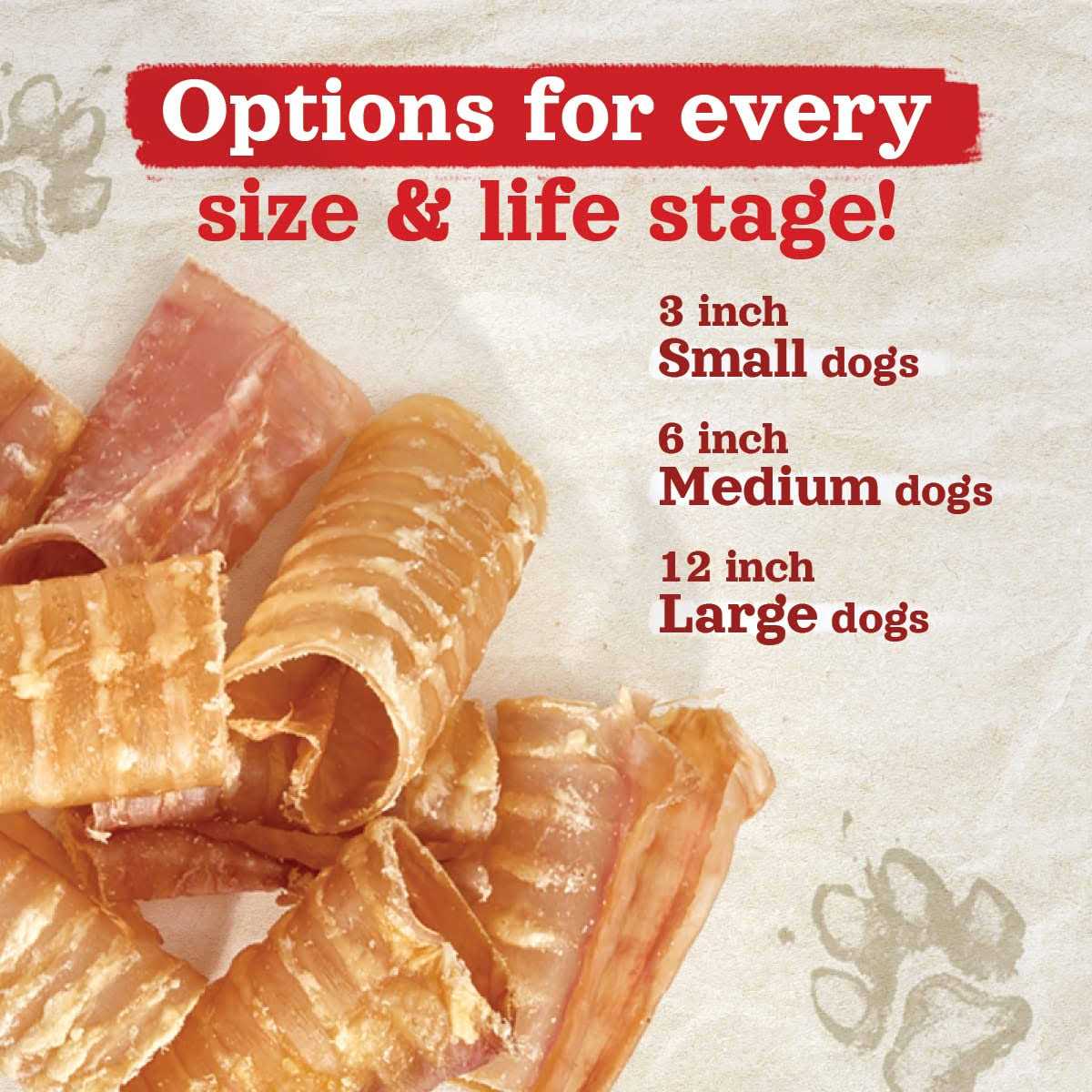 Beef Trachea Dog Chews S9631