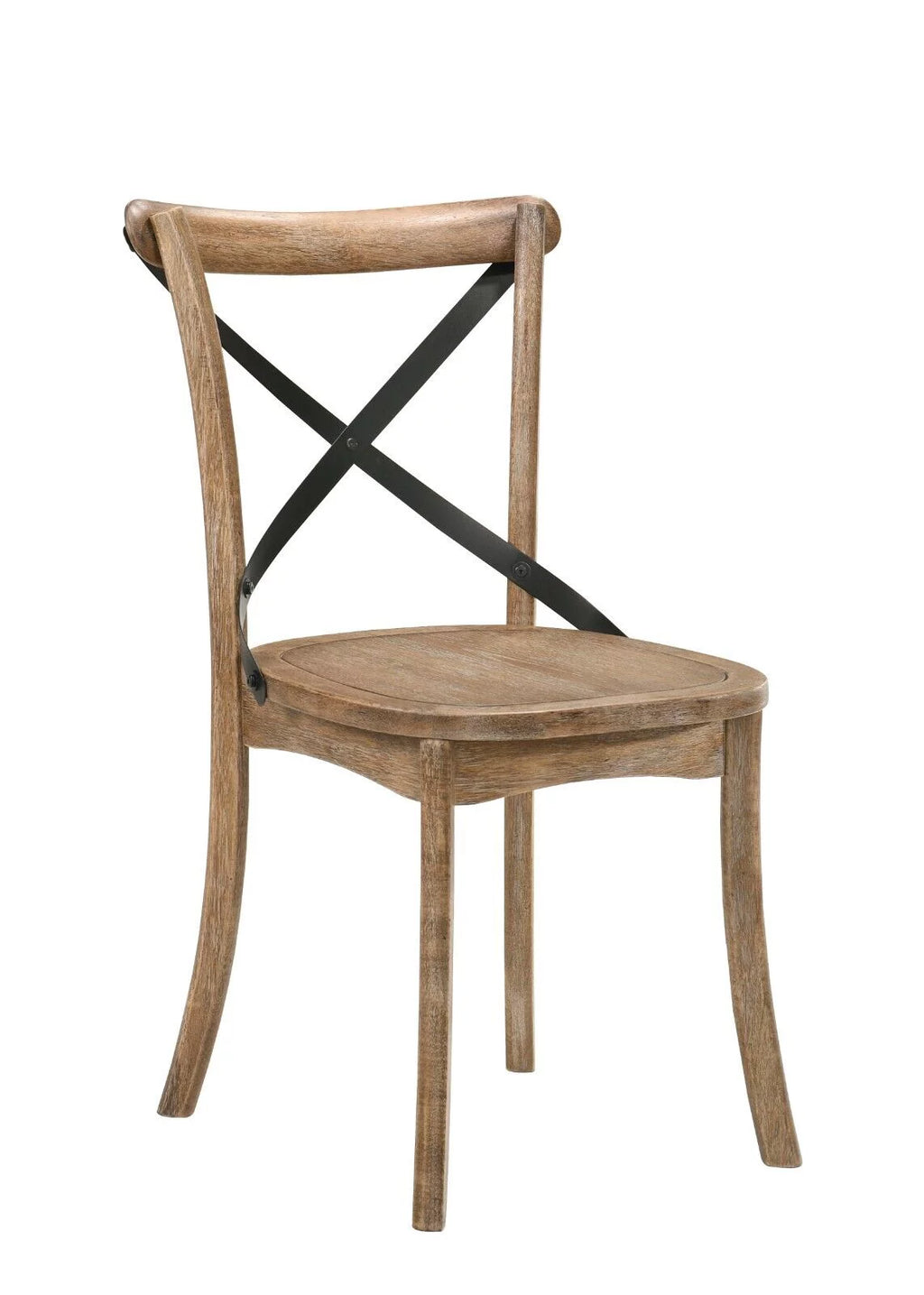 Wooden Dining Side Chairs 4pc Set I7671