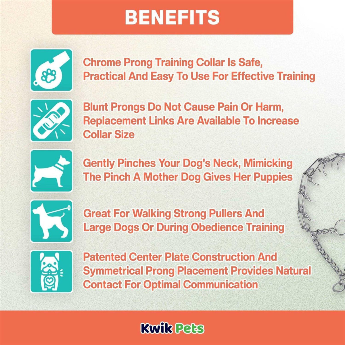 Prong Training Dog Collar L807