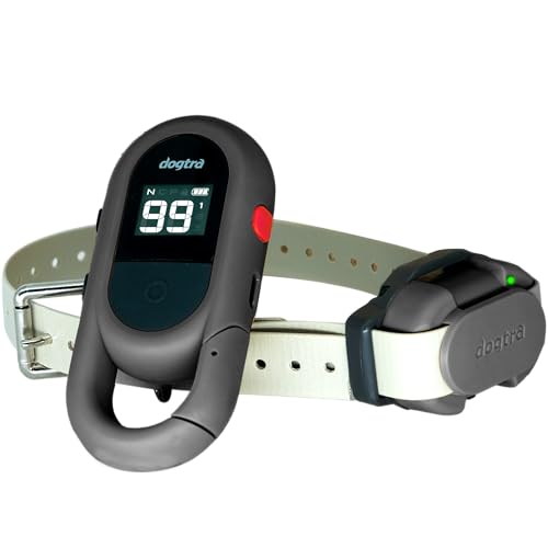 Tan Waterproof Rechargeable Dog Training Collar with Remote I5227