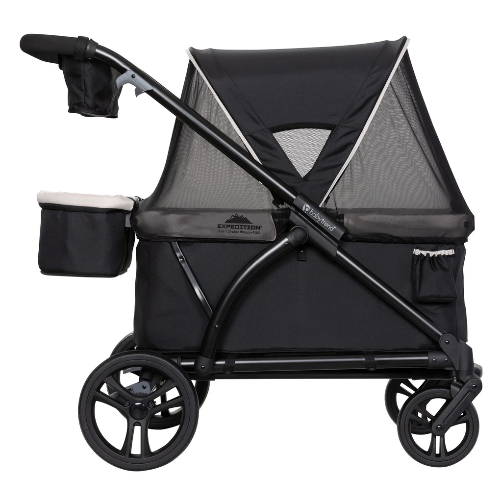 2-in-1 Stroller Wagon with Canopy O7615