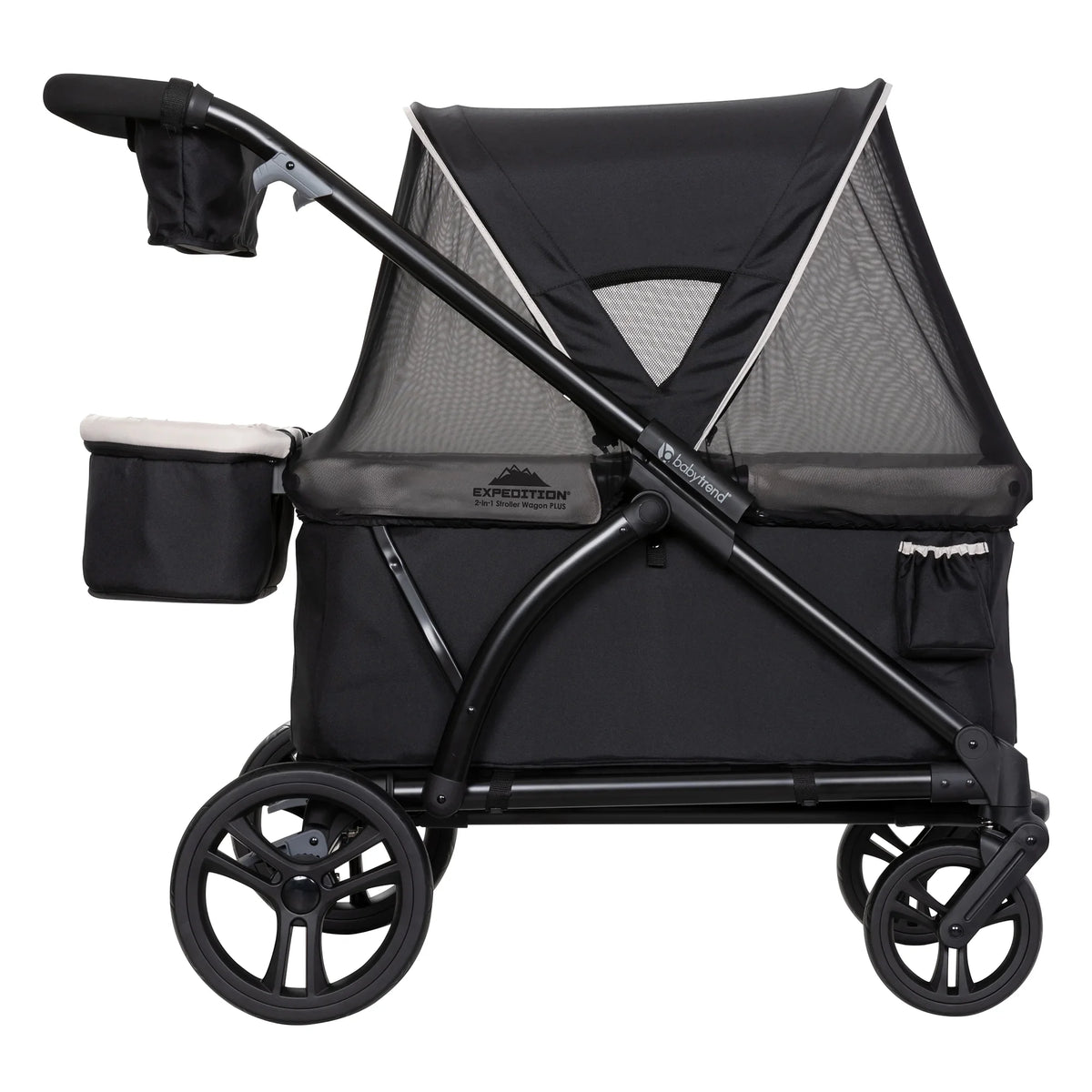 2-in-1 Stroller Wagon with Canopy O7615