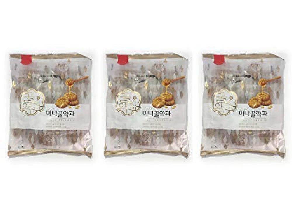 Mini Honey Yak Gwa Cookies 200 g x 3 Pack N19066