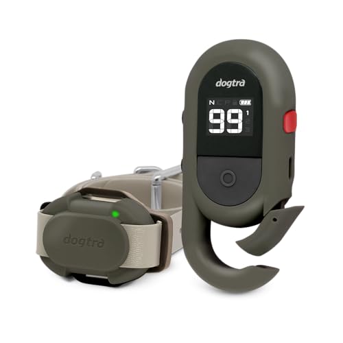 Tan Waterproof Rechargeable Dog Training Collar with Remote I5227