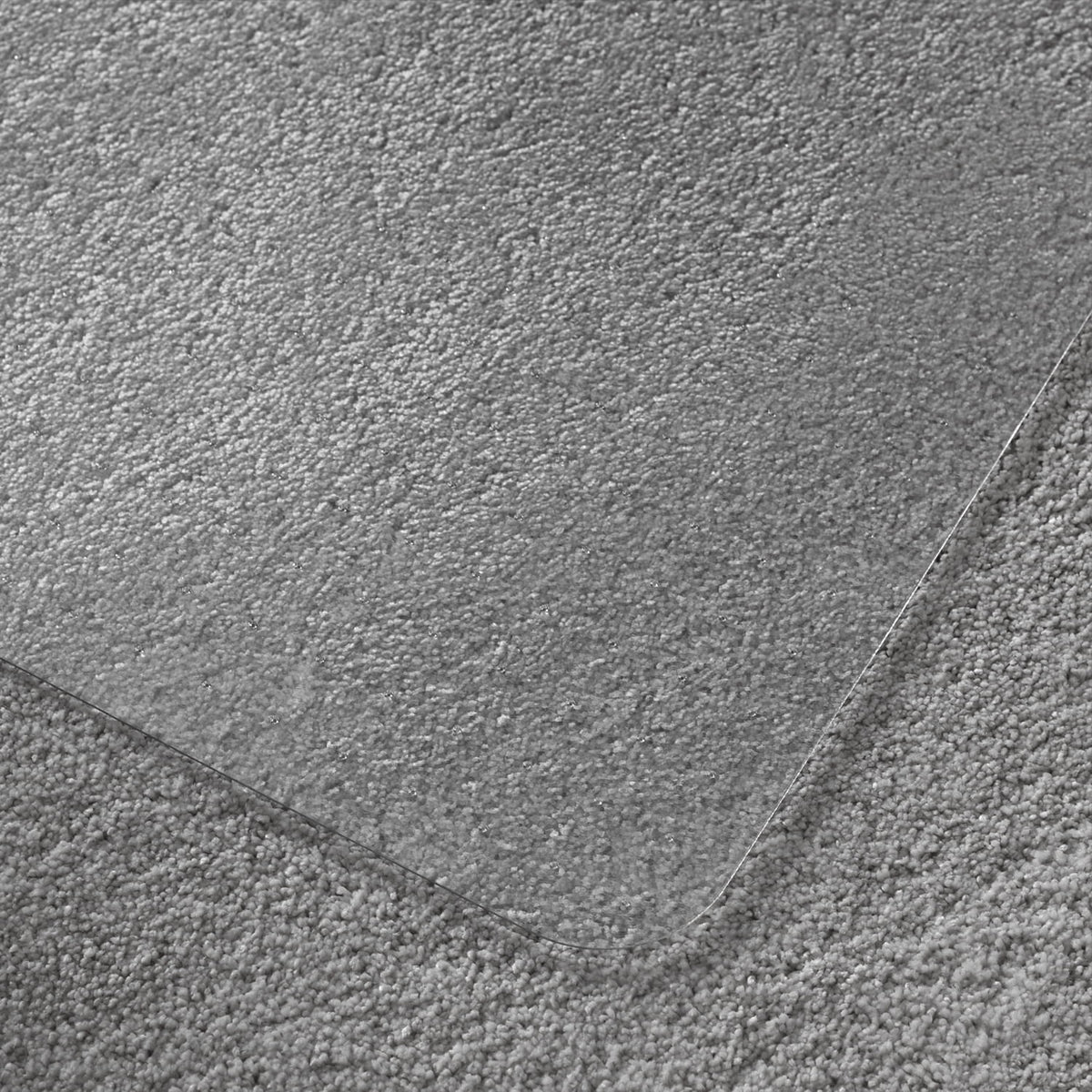 Clear Polycarbonate Chair Mat for Carpets up to 1/2" - 35 x 47" F66441
