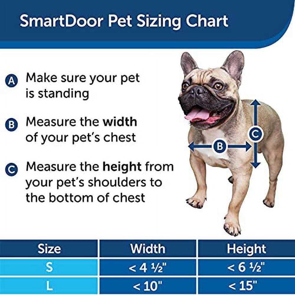 Electronic SmartDoor Pet Door F858