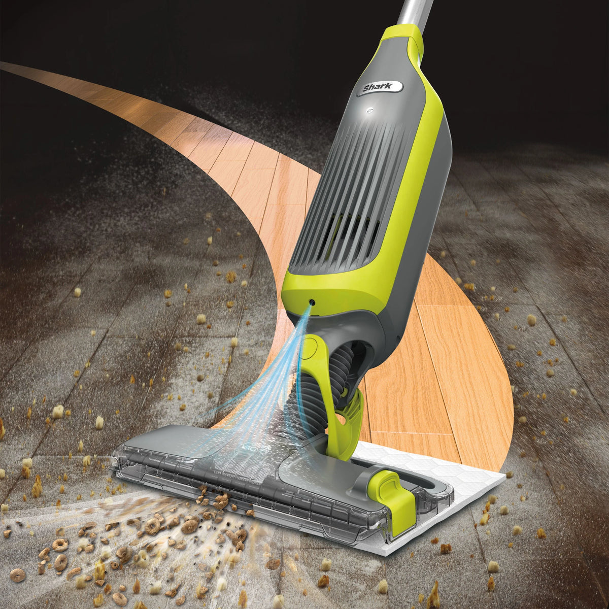 Cordless Hard Floor Vacuum Mop with Disposable Pads K645