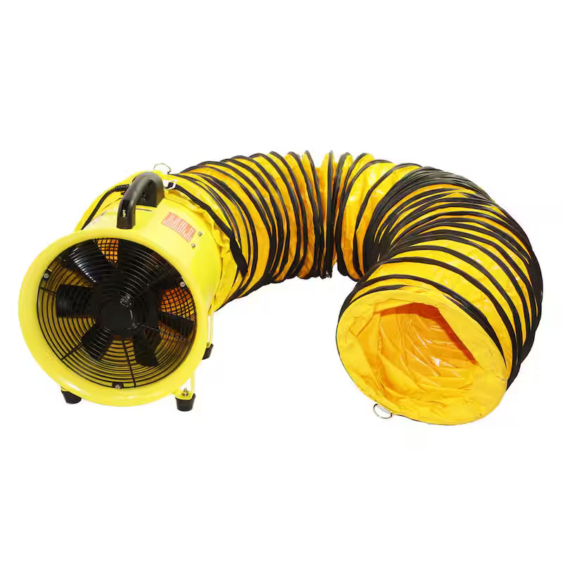 2 Speed Portable Confined Space Ventilator with Hose D959