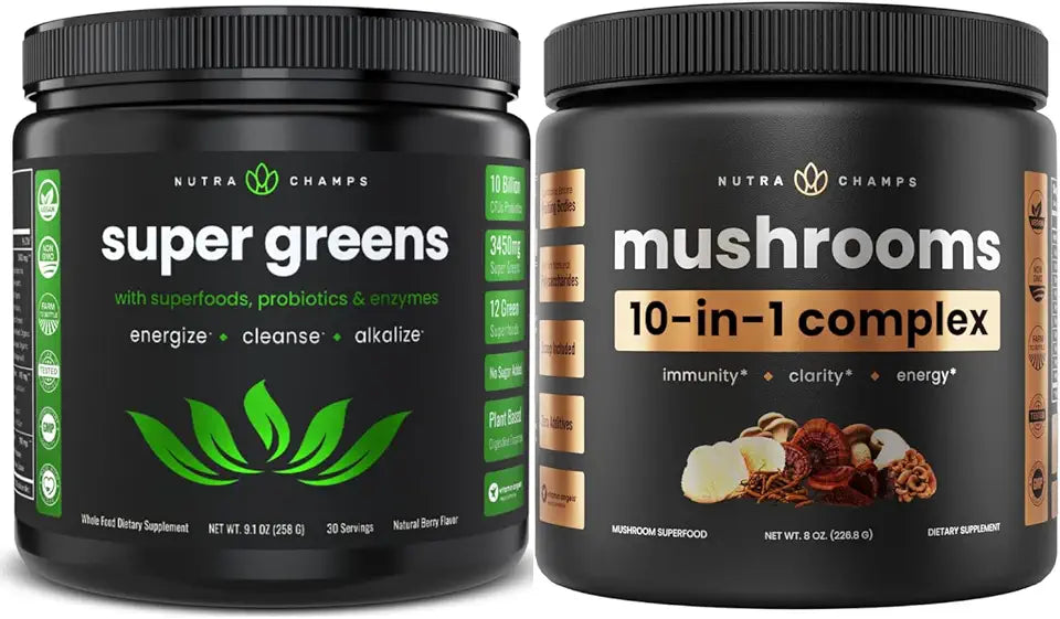 Super Greens & Super Mushrooms N9232